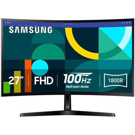 Samsung S3 S36GD Monitor Curvo 27" Full HD 100 Hz 4 ms Response Time