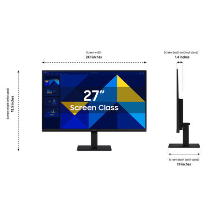 Samsung S3 S30GD Monitor 27 Pulgadas IPS Full HD 100 Hz HDMI