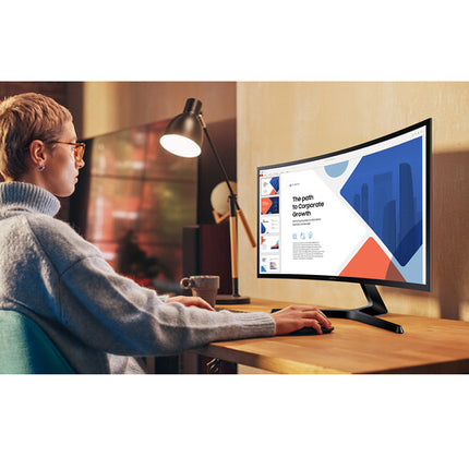 Samsung S3 S36GD Monitor Curvo 27" Full HD 100 Hz 4 ms Response Time