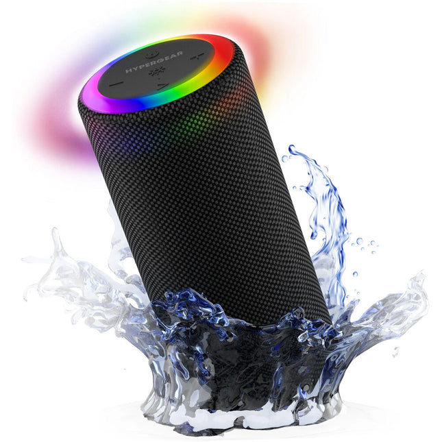 HyperGear Halo XL Altavoz Inalámbrico LED Impermeable 14W Batería 6H