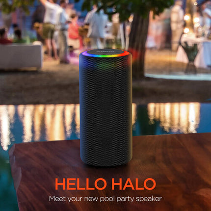 HyperGear Halo XL Altavoz Inalámbrico LED Impermeable 14W Batería 6H