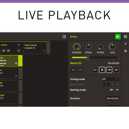 ADJ myDMX 5 Express Software Control DMX 256 Canales USB-C