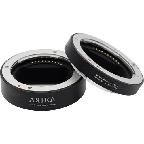 Artra Lab Macro Extension Ring Sony E 11mm y 24mm para enfoque cercano