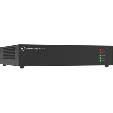 Dynacord U240:1 Amplificador de Potencia Mono 240W Filtro 120Hz Rack