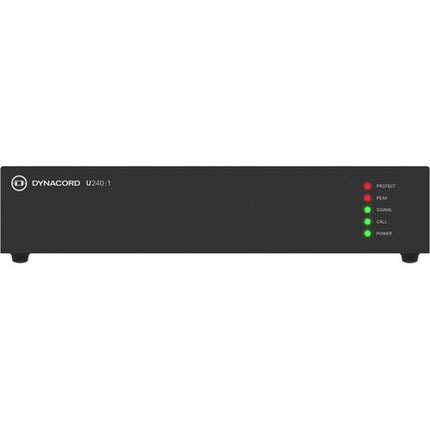 Dynacord U240:1 Amplificador de Potencia Mono 240W Filtro 120Hz Rack