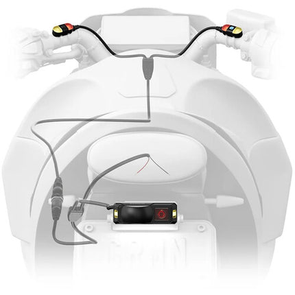 Garmin zūmo R1 Radar para Moto Cobertura 170° Luces Indicadoras Kit Montaje