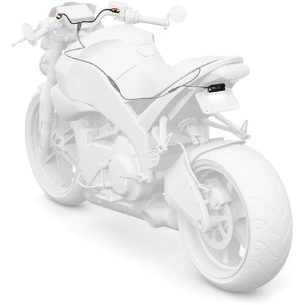 Garmin zūmo R1 Radar para Moto Cobertura 170° Luces Indicadoras Kit Montaje