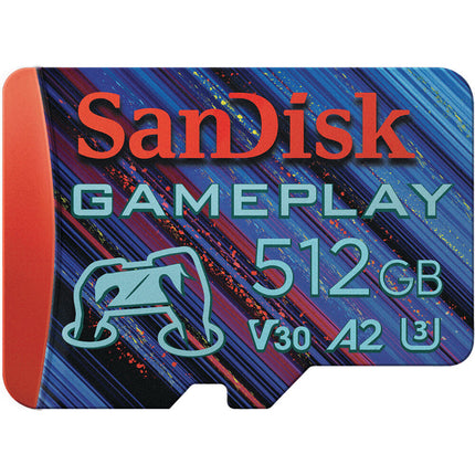 SanDisk 512GB GamePlay microSDXC para Consolas Velocidad 190MBs Lectura