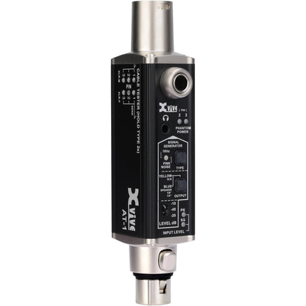 Xvive Audio AT-1 Probador de Audio Portátil con Generador de Señal y Batería Recargable