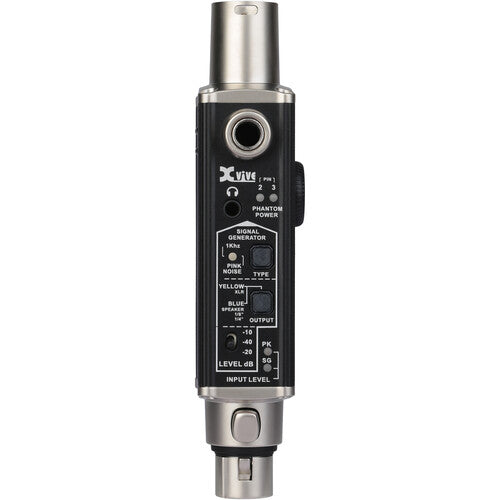 Xvive Audio AT-1 Probador de Audio Portátil con Generador de Señal y Batería Recargable