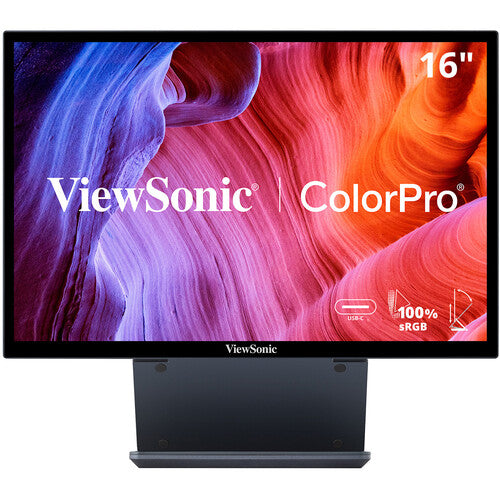 ViewSonic VP1656 Monitor portátil 16" IPS 1920x1200 75Hz con cables y bolso