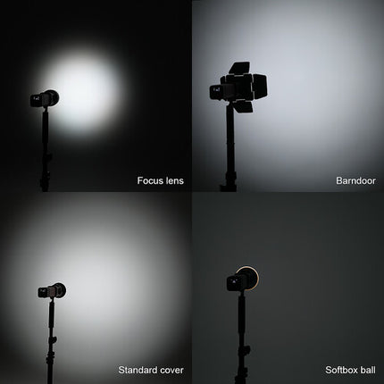 GVM PD60B LED Monolight Bi-Color Kit 3 Luces 9240 Lux 2700-6800K