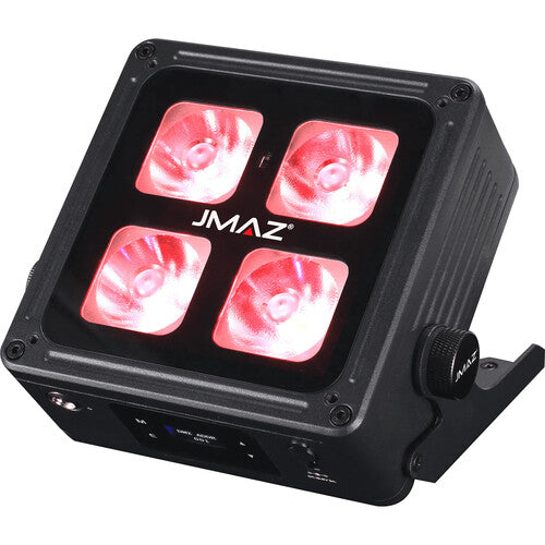 JMAZ MAD PAR 4IP Luz LED exterior RGBWA+UV batería 14h ángulo 20° pack 6