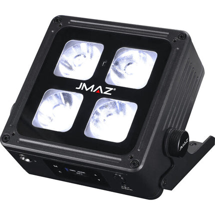 JMAZ MAD PAR 4IP Luz LED exterior RGBWA+UV batería 14h ángulo 20° pack 6