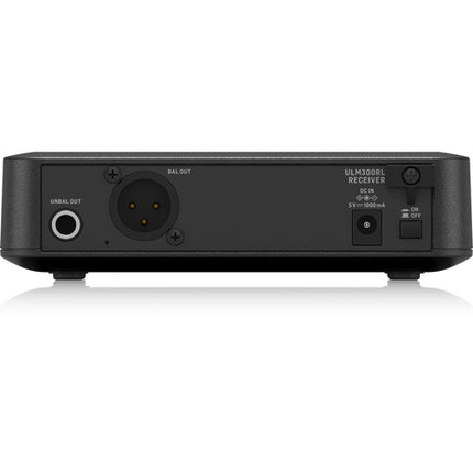 Behringer ULM300LAV Sistema Micrófono Lavalier Inalámbrico Digital 2.4 GHz 200 ft 24 h batería