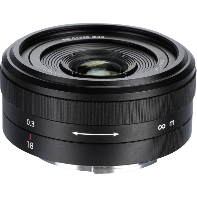 7Artisans 18mm f5.6 Lente Pancake Gran Angular Full Frame L-Mount