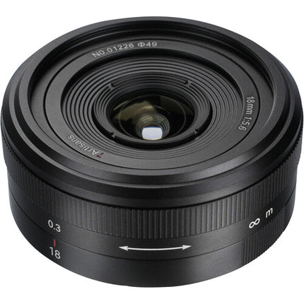 7Artisans 18mm f5.6 Lente Pancake Gran Angular para Sony E Full Frame Manual