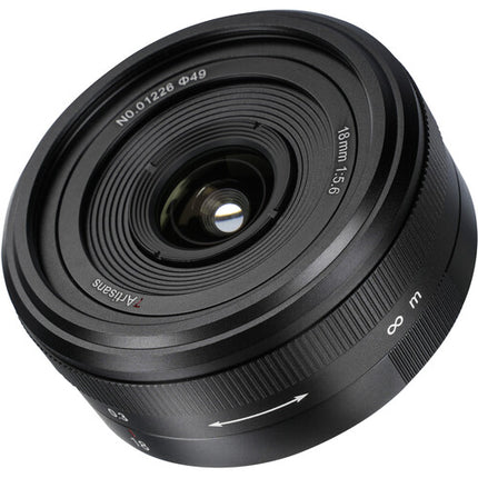 7Artisans 18mm f5.6 Lente Pancake Gran Angular para Sony E Full Frame Manual