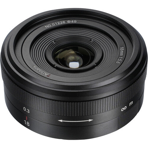 7Artisans 18mm f5.6 Lente Pancake Gran Angular Full Frame L-Mount