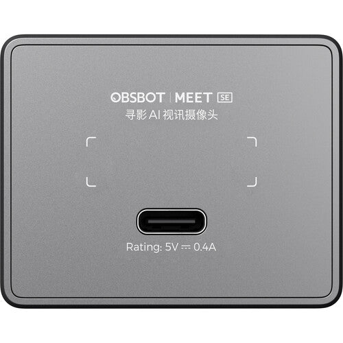 OBSBOT Meet SE Cámara Web Full HD 1080p 100 fps con Micrófono y Montura Magnética