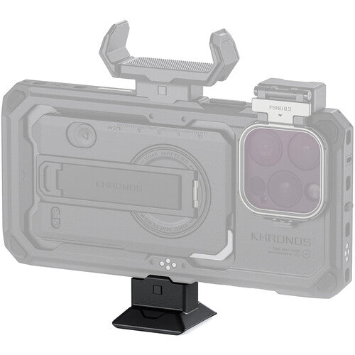 Adaptador de Liberación Rápida Tilta Khronos ARCA 38mm Negro para Trípodes Gimbals