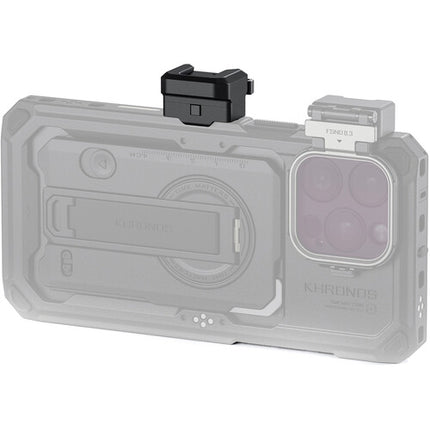Tilta Khronos Adaptador Montura Quick Release Cold Shoe para iPhone 15 Pro