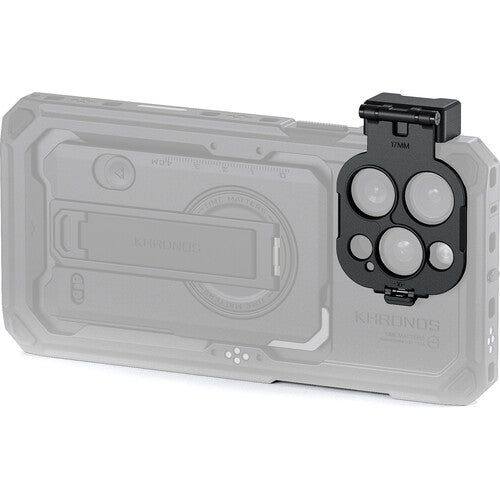 Adaptador de Lente Tilta Khronos 17mm para iPhone 16 Pro y Pro Max Negro