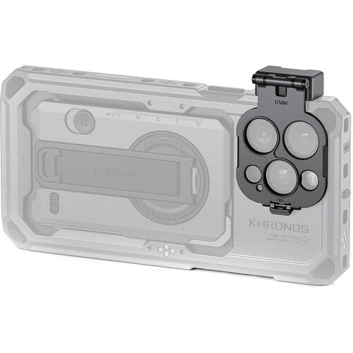 Adaptador de Lente Tilta Khronos 17mm para iPhone 16 Pro y Pro Max Aluminio