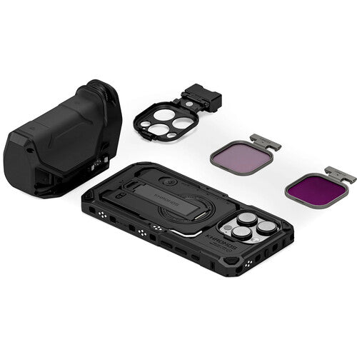 Tilta Khronos Kit de Mano para iPhone 16 Pro con Filtros ND 0.6 y 1.2