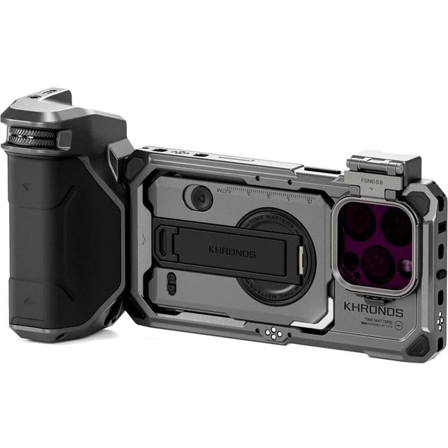 Tilta Khronos Kit portátil para iPhone 16 Pro con filtros ND 0.6 y 1.2