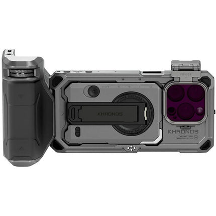 Tilta Khronos Kit portátil para iPhone 16 Pro con filtros ND 0.6 y 1.2