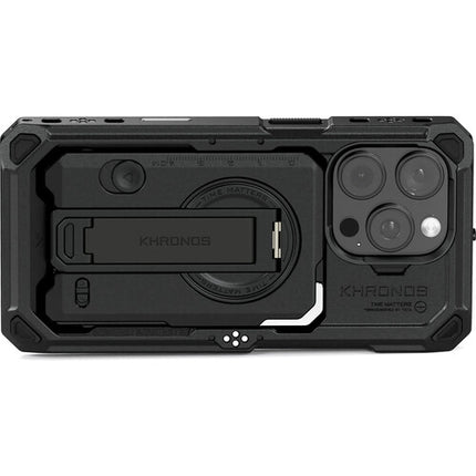 Tilta Khronos Funda para iPhone 16 Pro Diseño Snap-In Negro