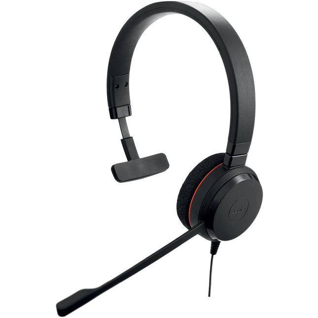 Jabra EVOLVE 20 Auriculares Estéreo para Microsoft Teams con Micrófono Cancelación de Ruido y Control en Línea USB-A