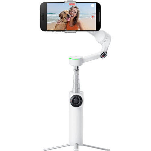 Insta360 Flow 2 Pro Estabilizador Smartphone 3 Ejes con Selfie Stick Trípode Blanco