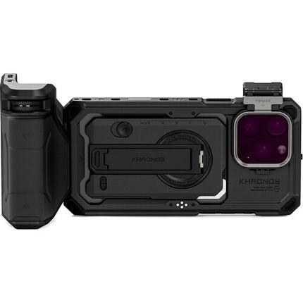 Tilta Khronos Kit de mano para iPhone 16 Pro Max con filtros ND 0.6 y 1.2 y batería integrada