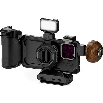 Tilta Khronos Kit Ultimate iPhone 16 Pro Max Accesorios Filtros LED USB-C