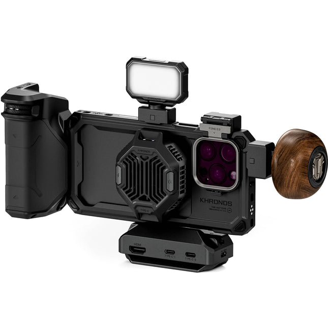 Tilta Khronos Kit Ultimate iPhone 16 Pro Max Accesorios Filtros LED USB-C