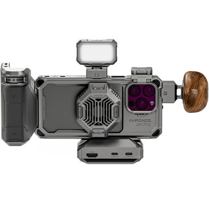 Tilta Khronos Kit Ultimate para iPhone 16 Pro Max con Filtros ND 0.6 y 1.2