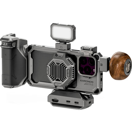 Tilta Khronos Kit Ultimate para iPhone 16 Pro Max con Filtros ND 0.6 y 1.2