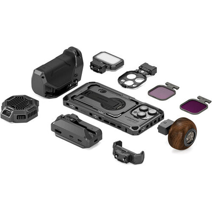 Tilta Khronos Kit Ultimate para iPhone 16 Pro Max con Filtros ND 0.6 y 1.2