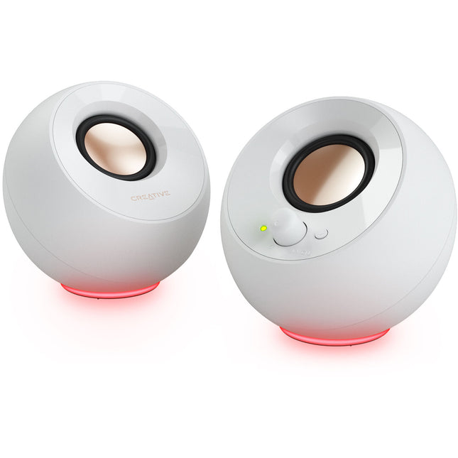 Creative Labs Pebble SE 2.0 Altavoces de Escritorio Blanco 4.4W RMS 80Hz-20kHz