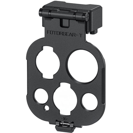 Adaptador de Montura Tilta Khronos T-Series para Lentes iPhone 16 Pro y Pro Max Acero Aluminio