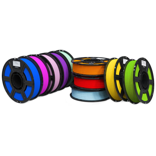 MakerBot Filamento PLA True Color Serie 1.75mm 10 Colores 2.2 lb Pack