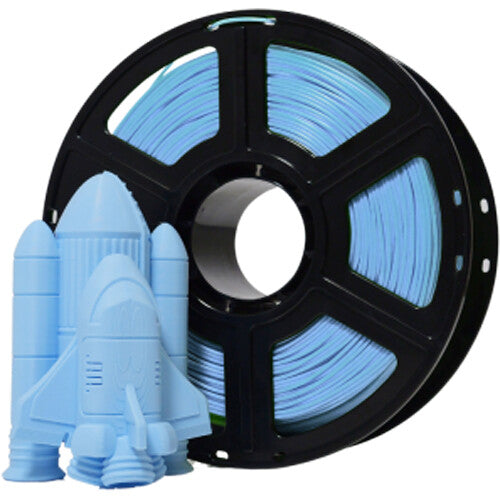 MakerBot Filamento PLA 1.75mm 2.2 lb True Frosty Blue para impresión 3D