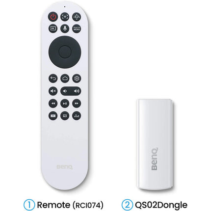 BenQ W2720i Proyector Cine en Casa 2500 Lúmenes UHD 4K Multi-LED Android TV