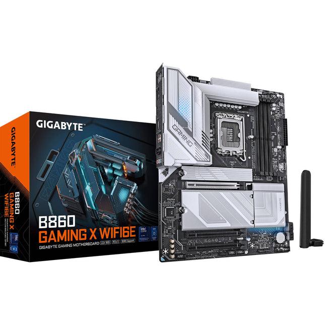 Gigabyte B860 GAMING X WIFI6E Placa base ATX LGA 1851 DDR5 PCIe 5.0 WiFi 6E
