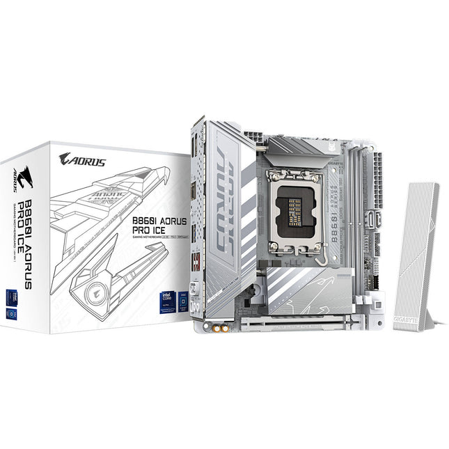 Gigabyte B860I AORUS PRO ICE Placa Base Mini-ITX DDR5 PCIe 5.0 Wi-Fi 7
