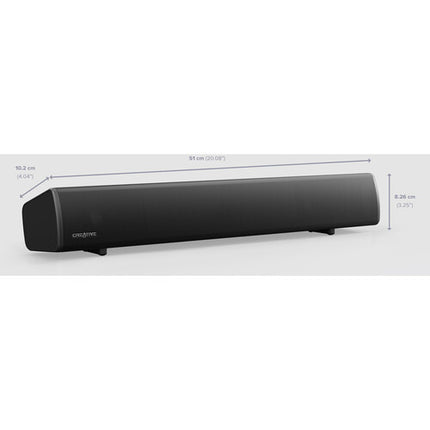 Creative Labs Sound Blaster GS5 Barra de sonido gaming 30W RMS Bluetooth 5.3 RGB