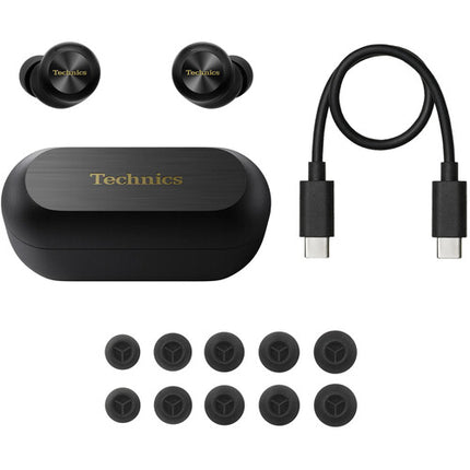 Technics EAH-AZ100 Auriculares Inalámbricos Referencia Clase Negro 28 Horas Reproducción
