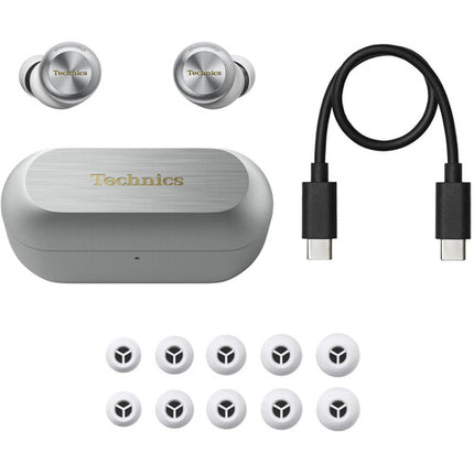 Technics EAH-AZ100 Auriculares True Wireless con Cancelación de Ruido y 28 Horas de Reproducción